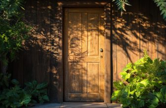 Les avantages d&rsquo;une porte de service bois pour votre maison